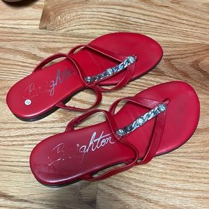 Brighton sandal in red Size 6.5
